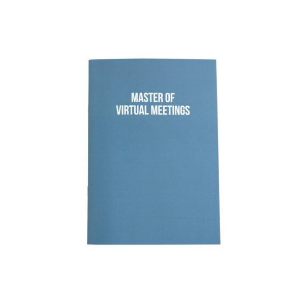 NOTEBOOK A5 "MASTER OF VITUAL MEETING"