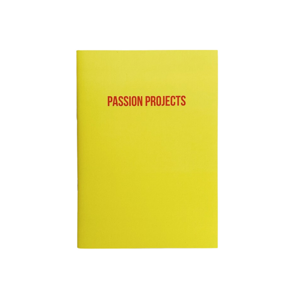 A5 NOTEBOOK "PASSION PROJECTS"