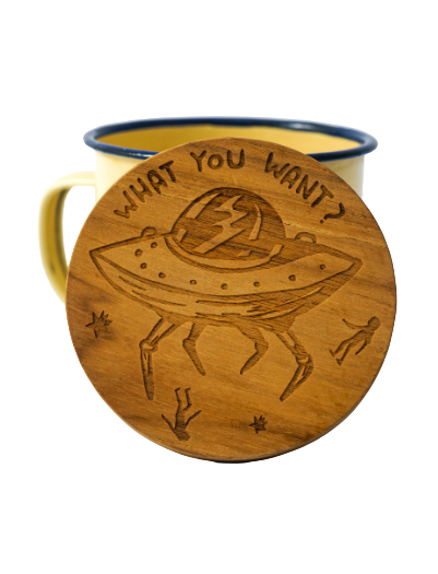 ENAMEL "CUP WHAT YOU WANT"