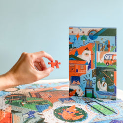 "Metrowarna by Sarkodit " 500- Piece Jigsaw Puzzle